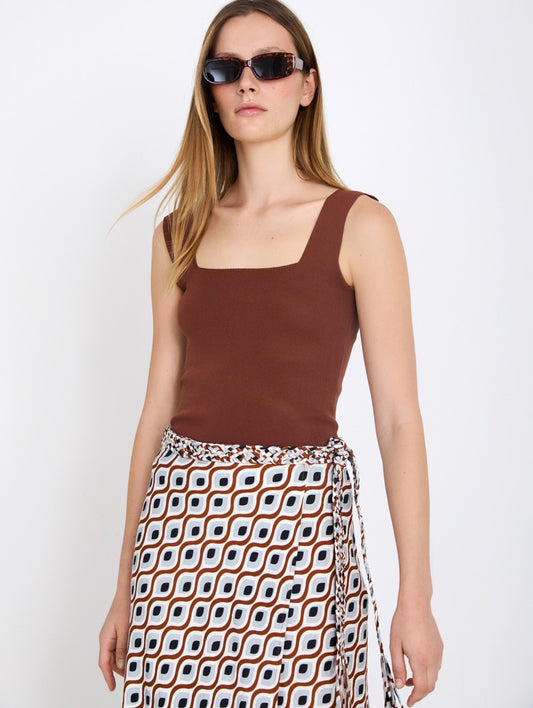 KATA BROWN TOP