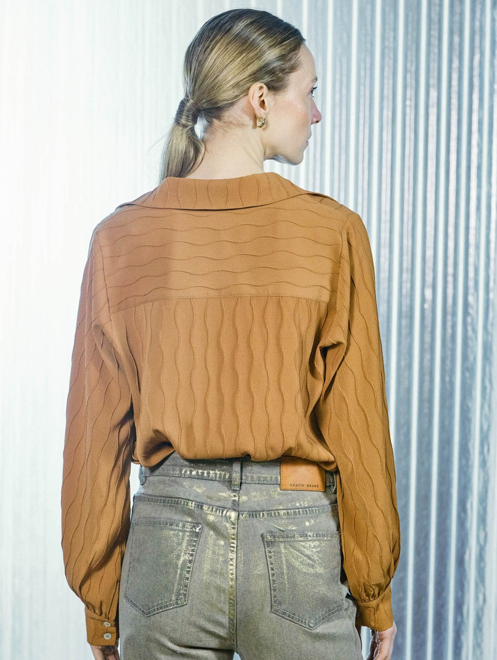AMBER RUST BLOUSE