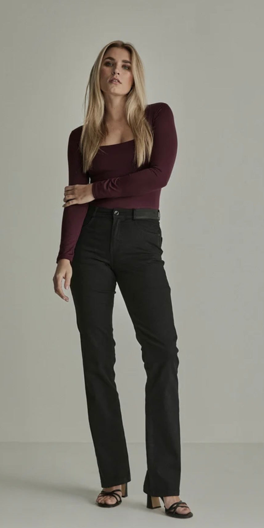 AGGIE BLACK JEAN