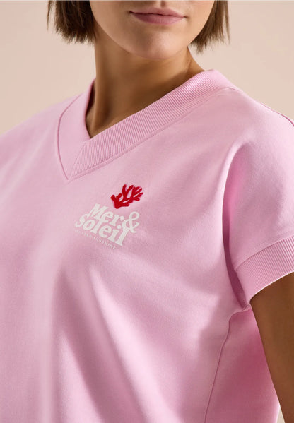 CHARLIE PINK TOP