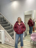 MOCHA RED COAT