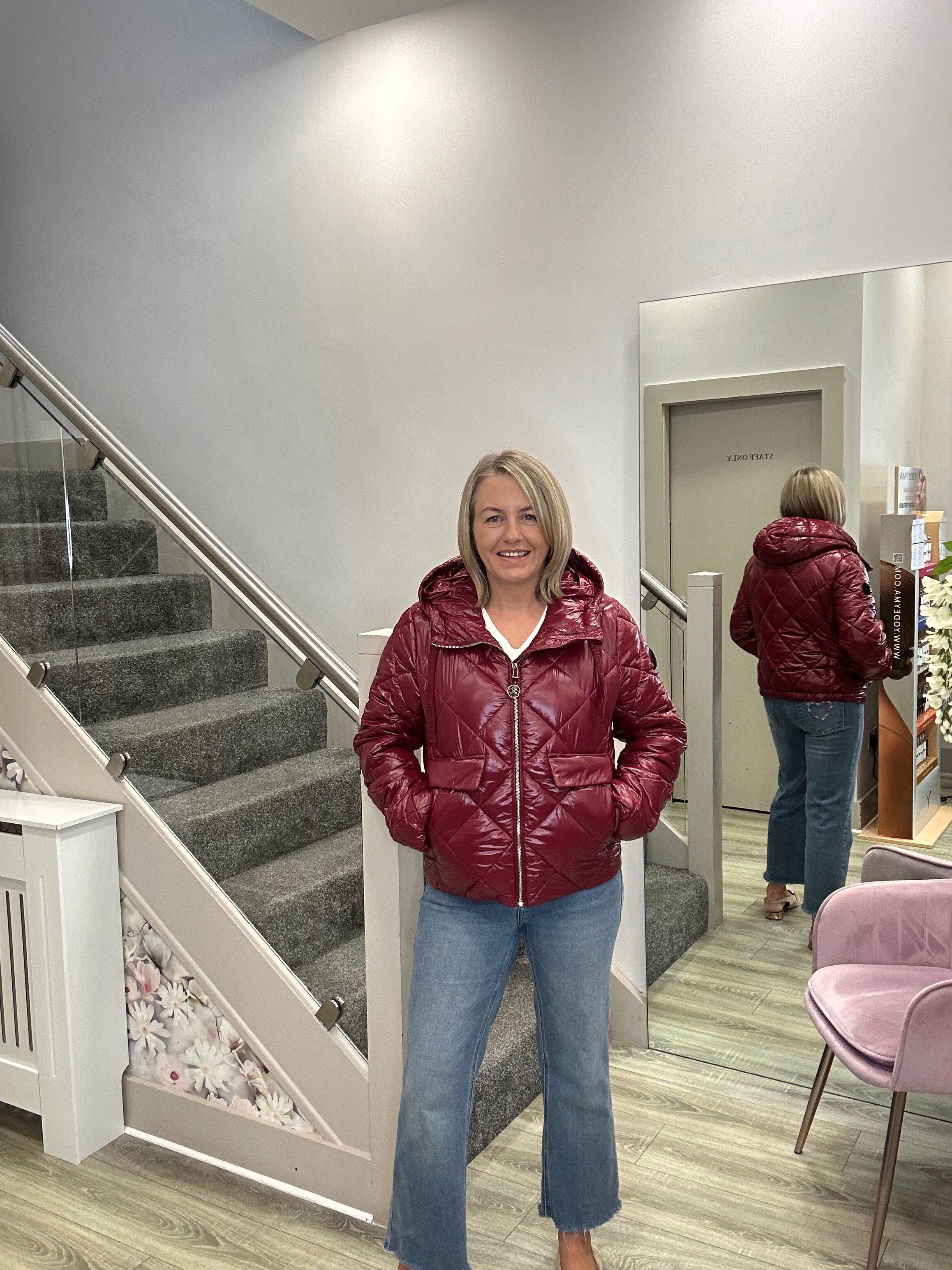 MOCHA RED COAT