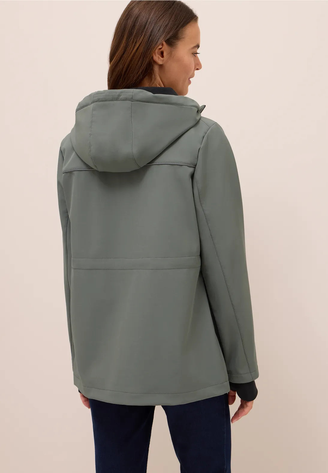 SHELL KHAKI COAT