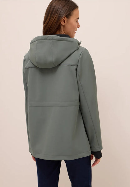 SHELL KHAKI COAT