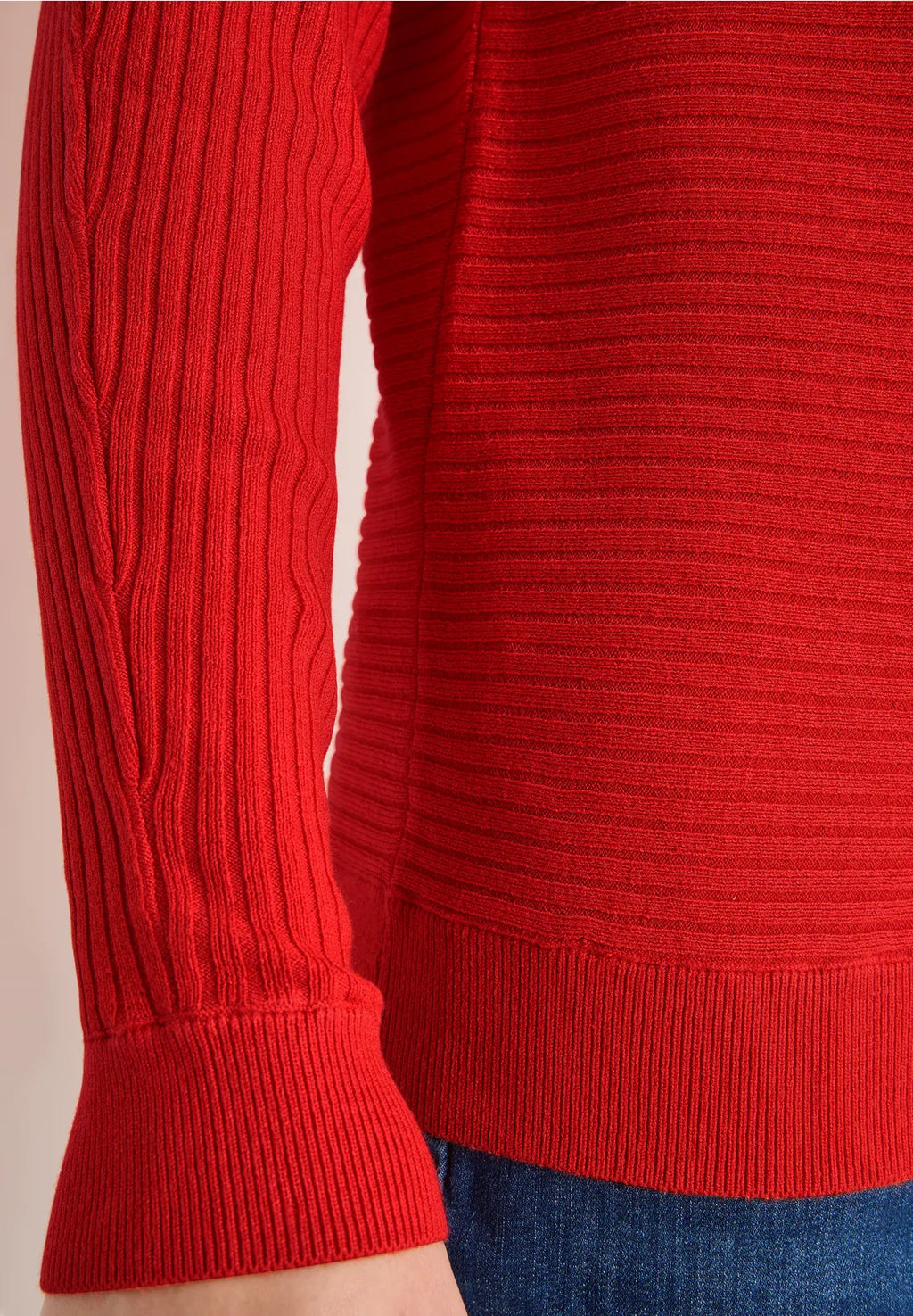 CATHY BURNT ORANGE KNIT