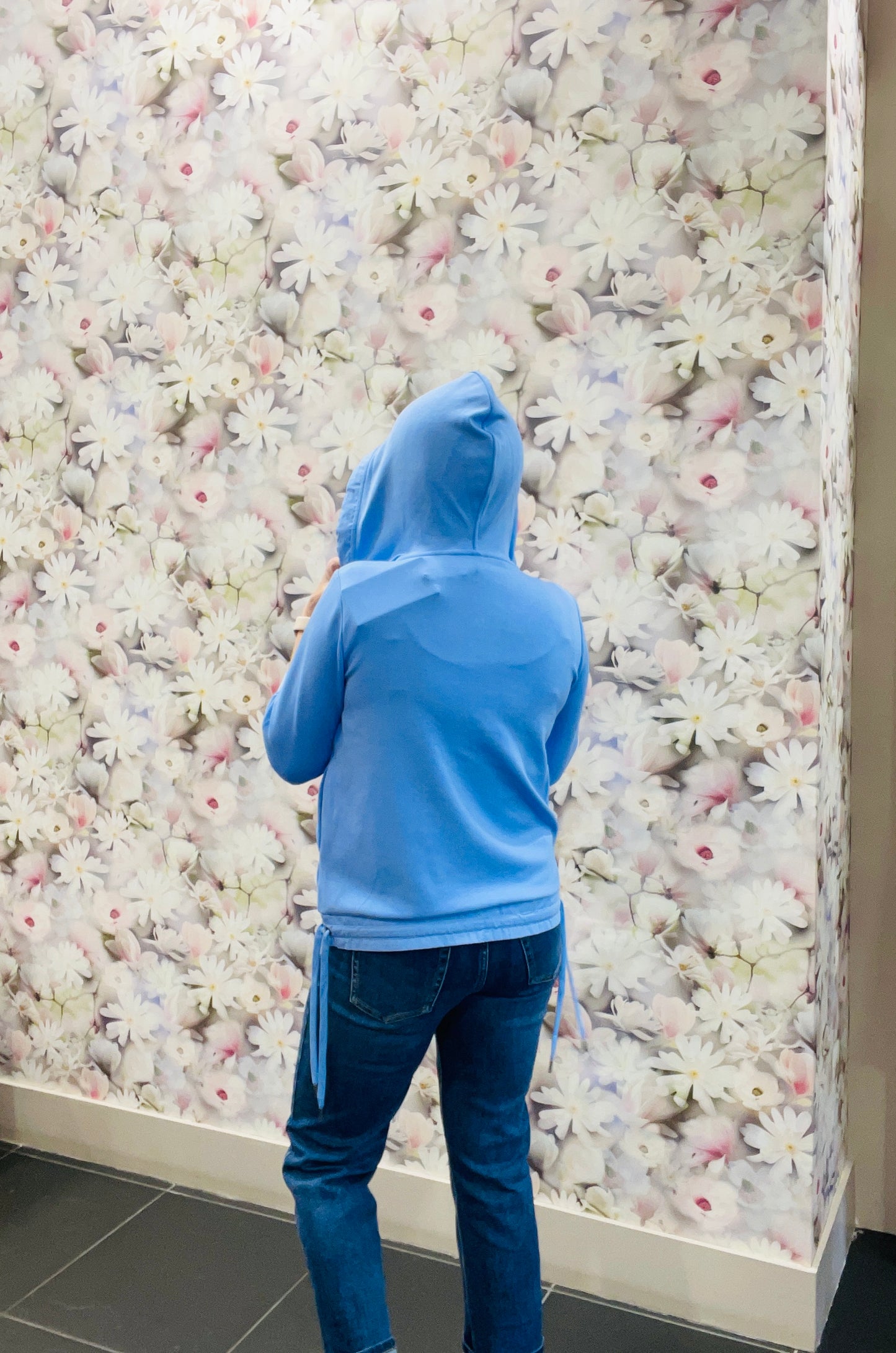SIMONE BLUE HOODY