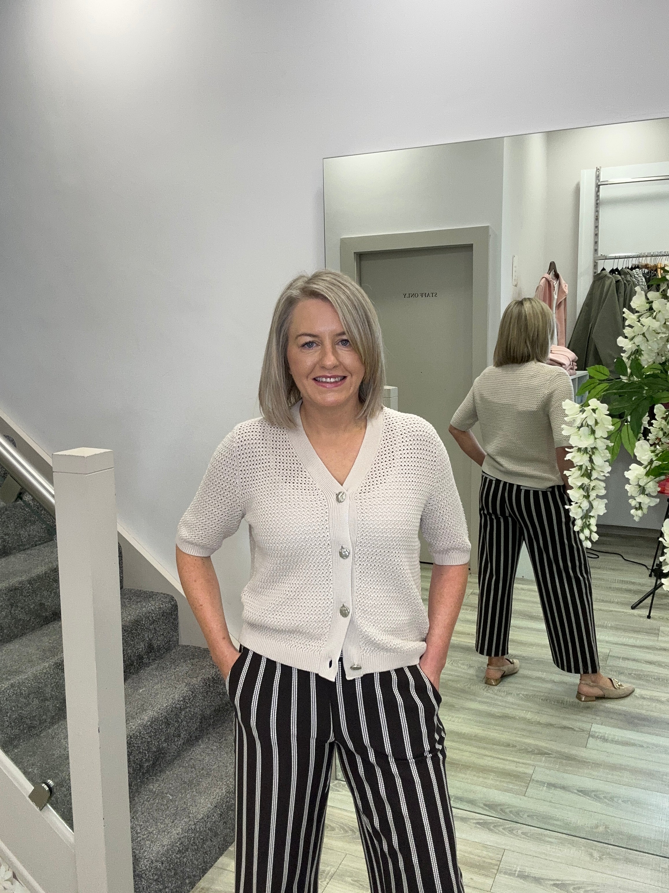 ZURI BEIGE CARDIGAN