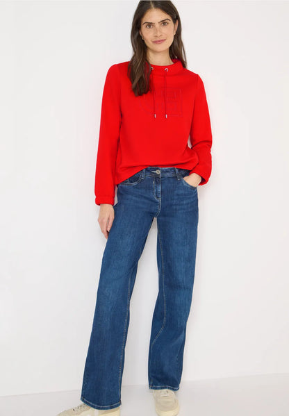 LUNA ORANGE SWEATSHIRT