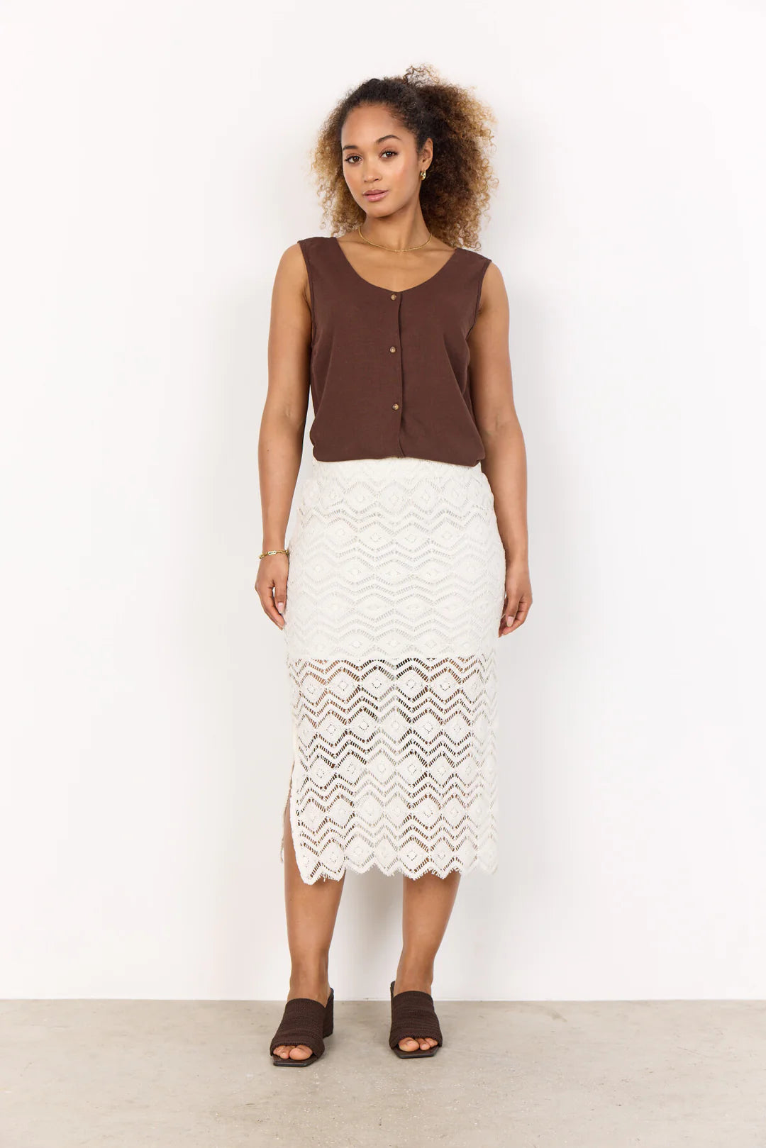RUSLA WHITE SKIRT
