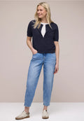 SHELLY NAVY CARDIGAN