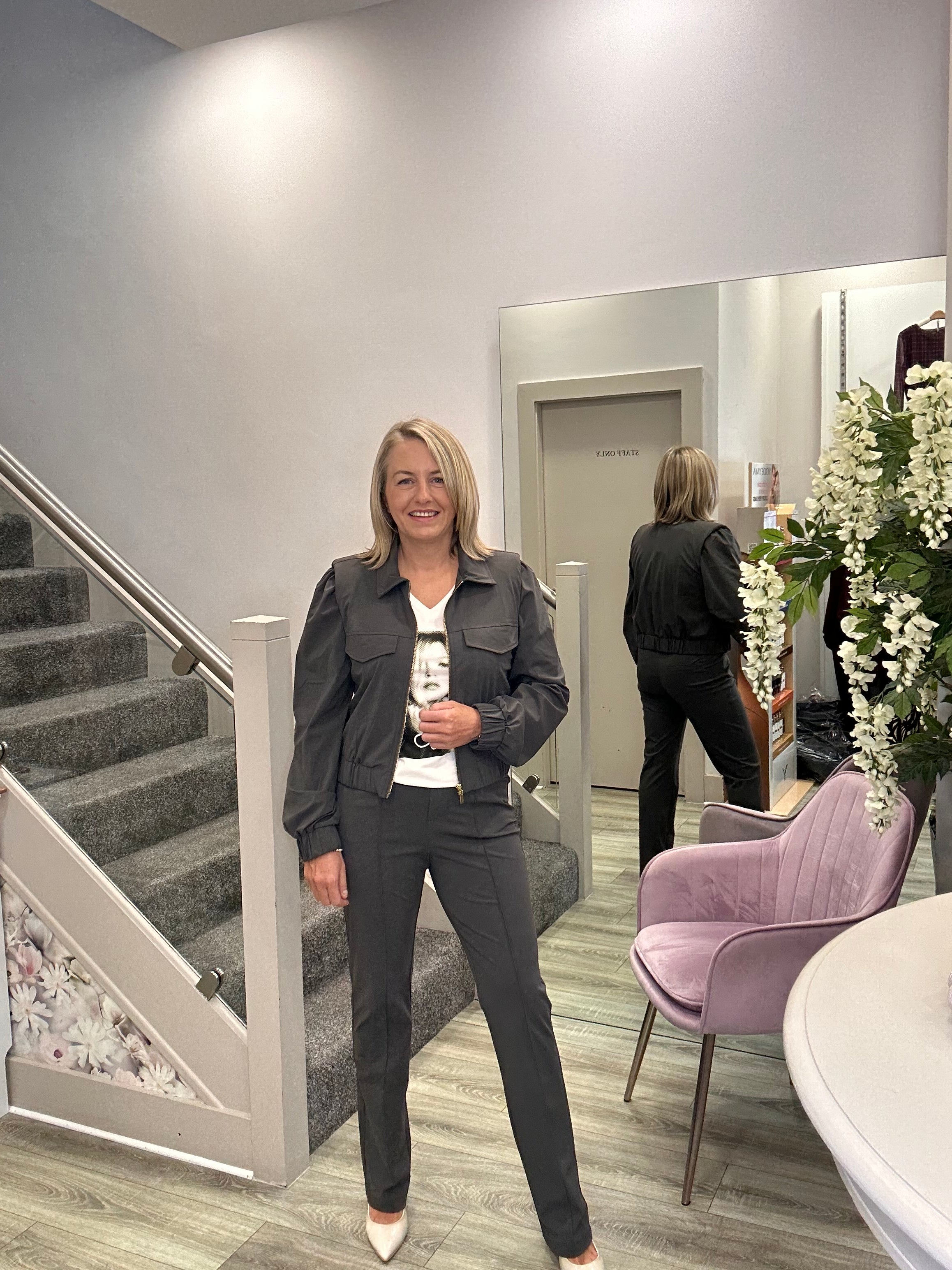 PEARL GREY JACKET