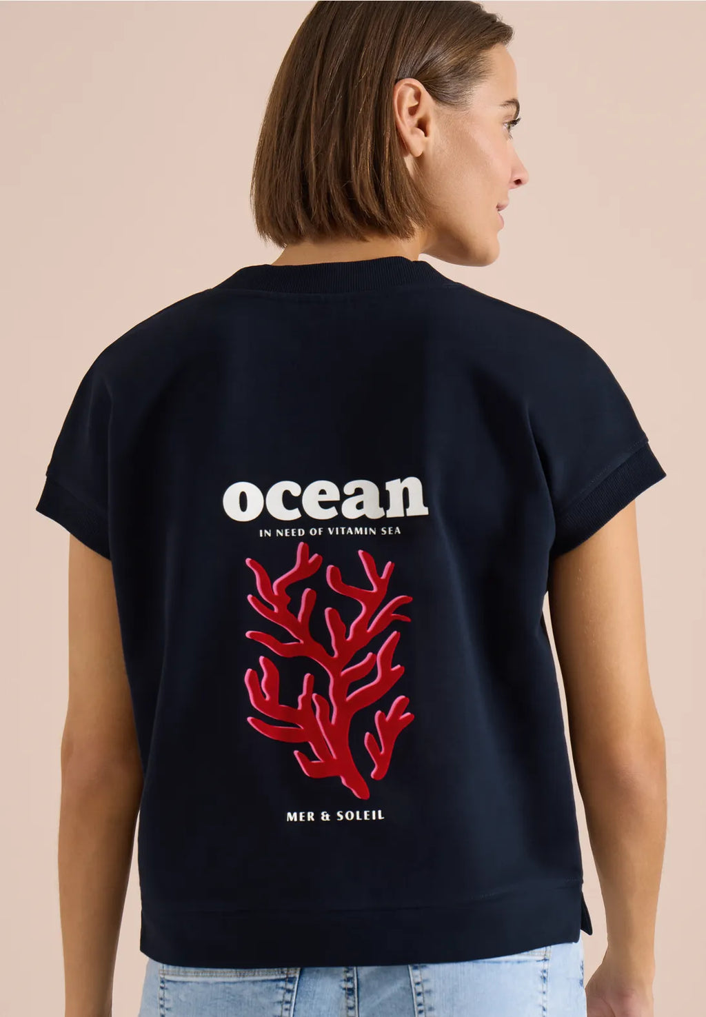CHARLIE NAVY TOP