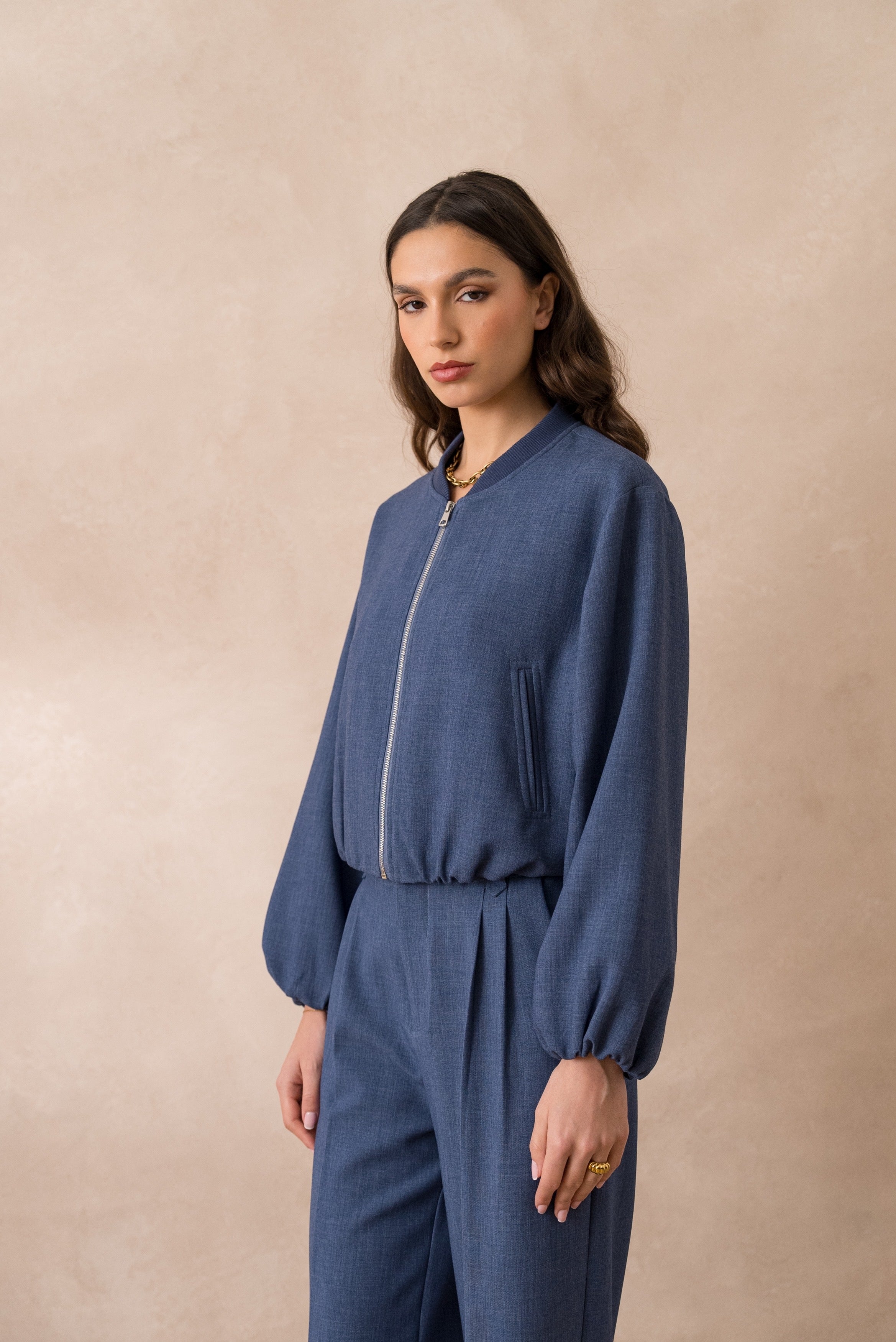 SINEAD DENIM BLUE TROUSER