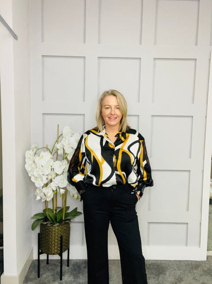 GOLDEN BLOUSE
