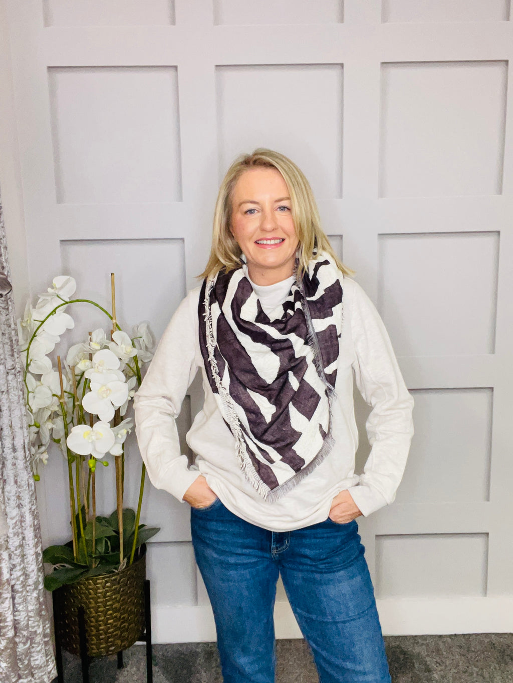 CARMO CREAM KNIT