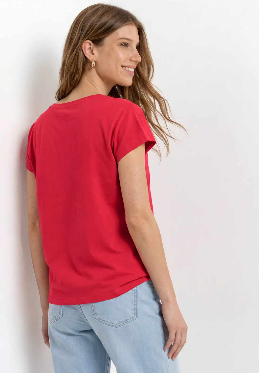 PALM RED TEE
