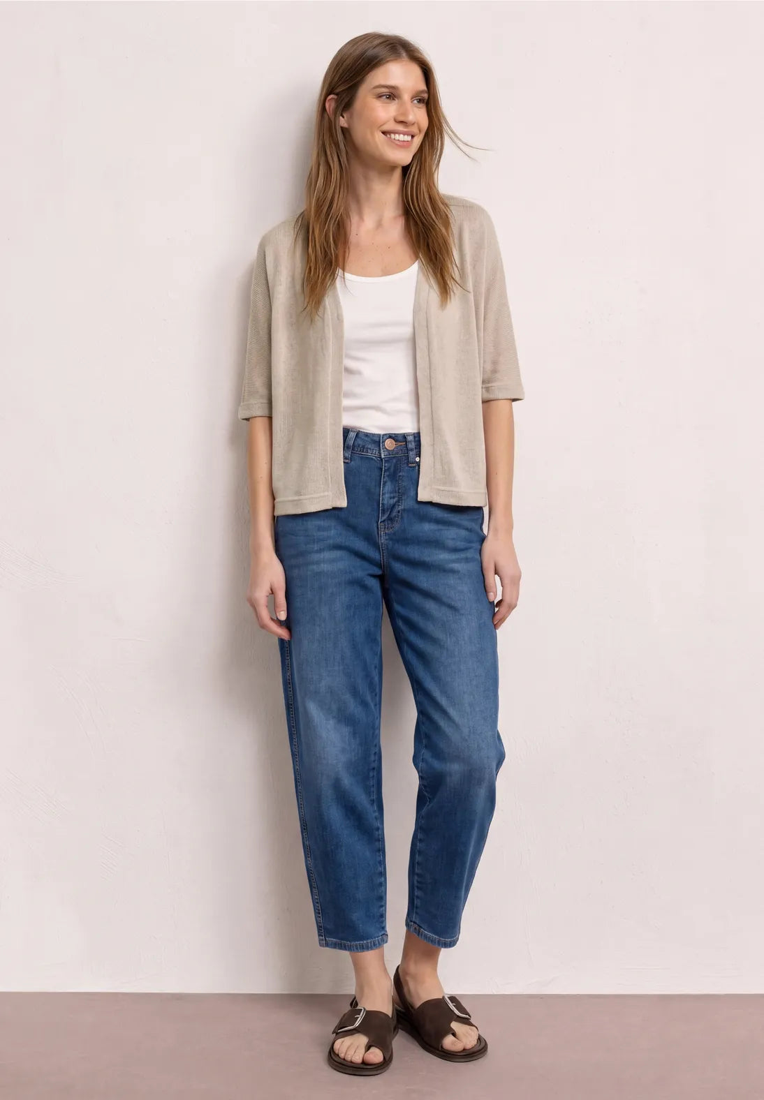 HELEN BEIGE CARDIGAN