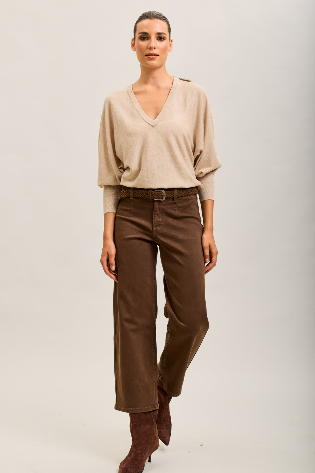 TYAN BROWN JEAN