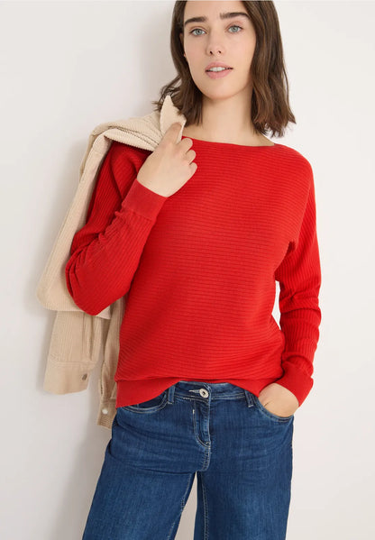CATHY BURNT ORANGE KNIT