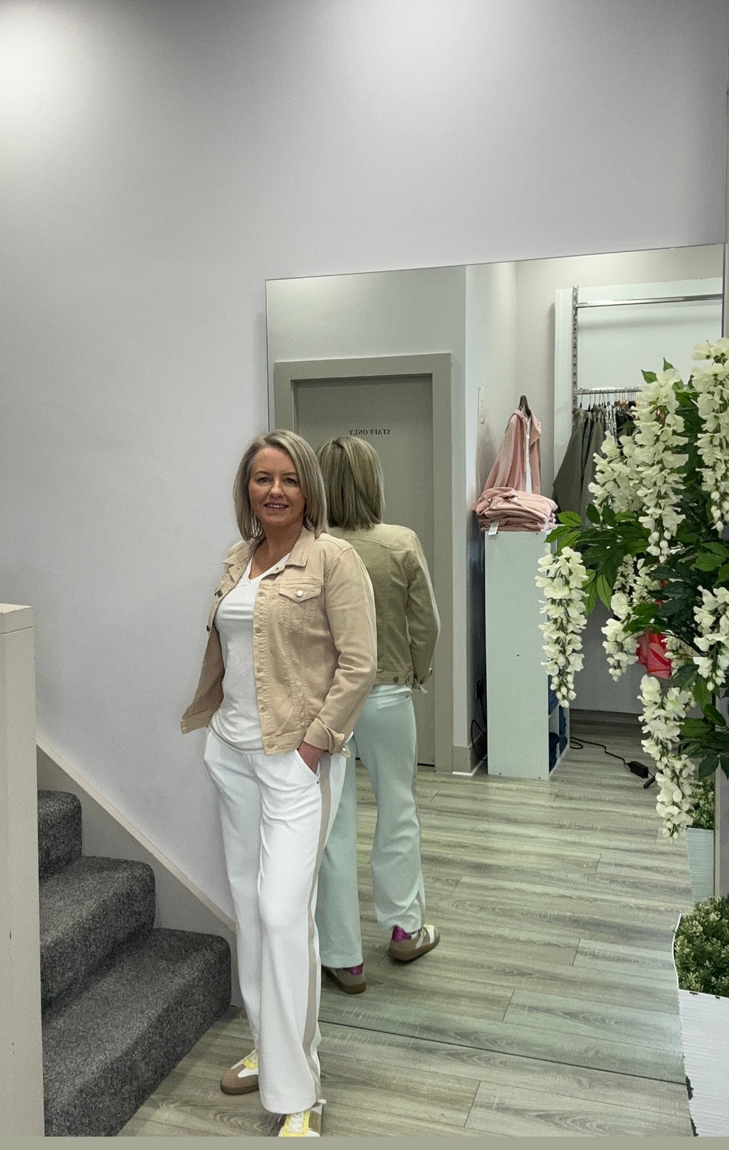 YIVA WHITE TROUSER