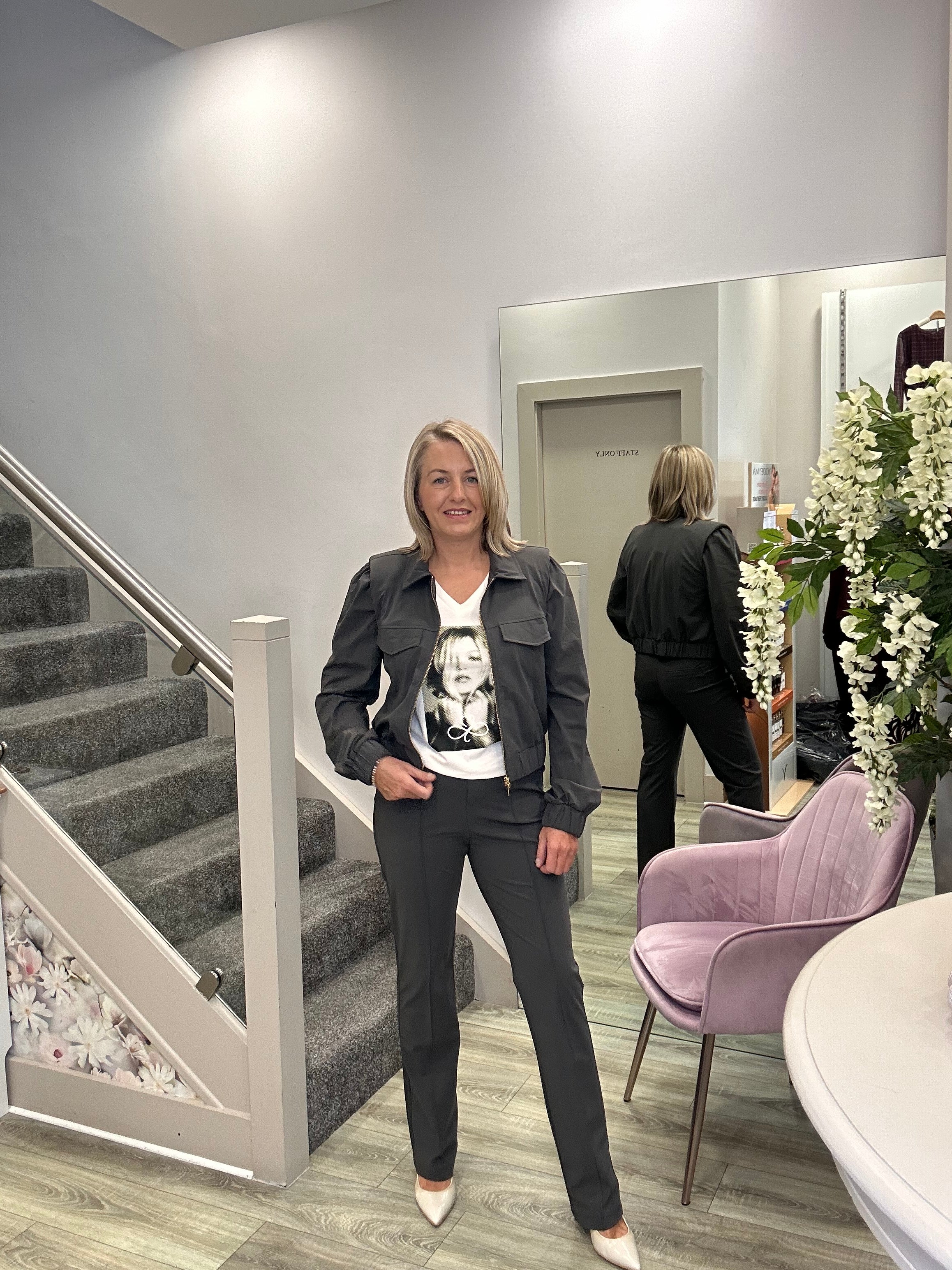 PEARL GREY JACKET