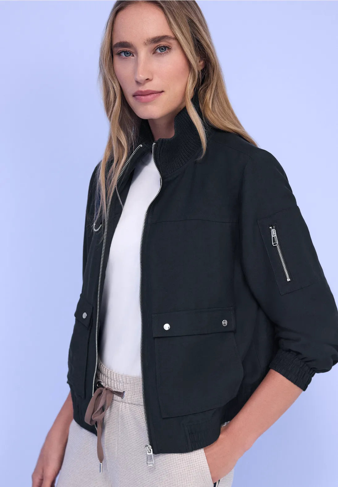 PETAL NAVY JACKET