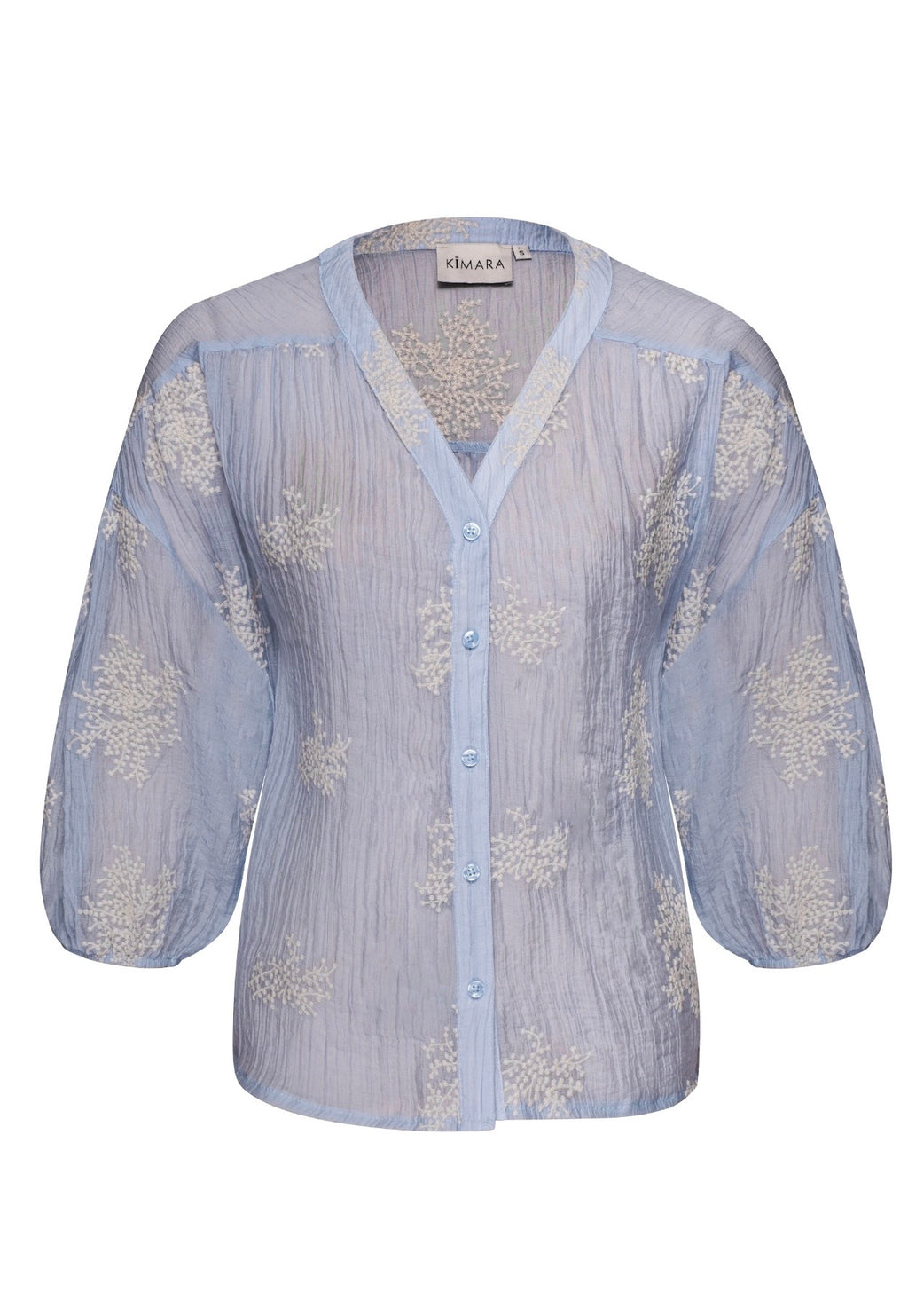 MARION BLUE BLOUSE