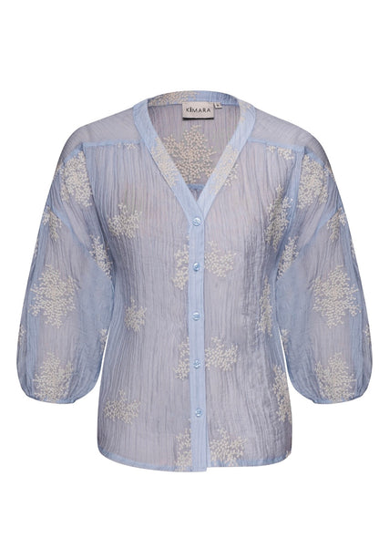 MARION BLUE BLOUSE