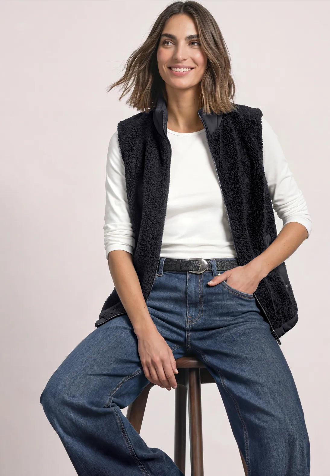 TED NAVY GILET