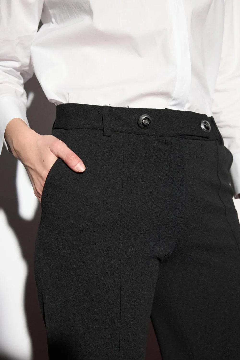 CALIU BLACK TROUSERS