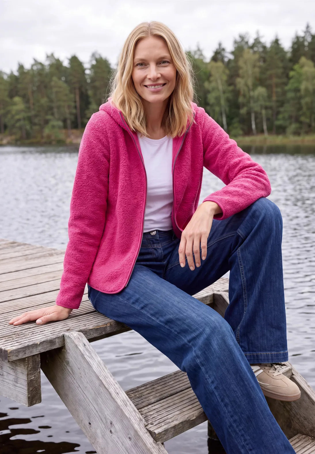 JILLY PINK TEDDY FLEECE