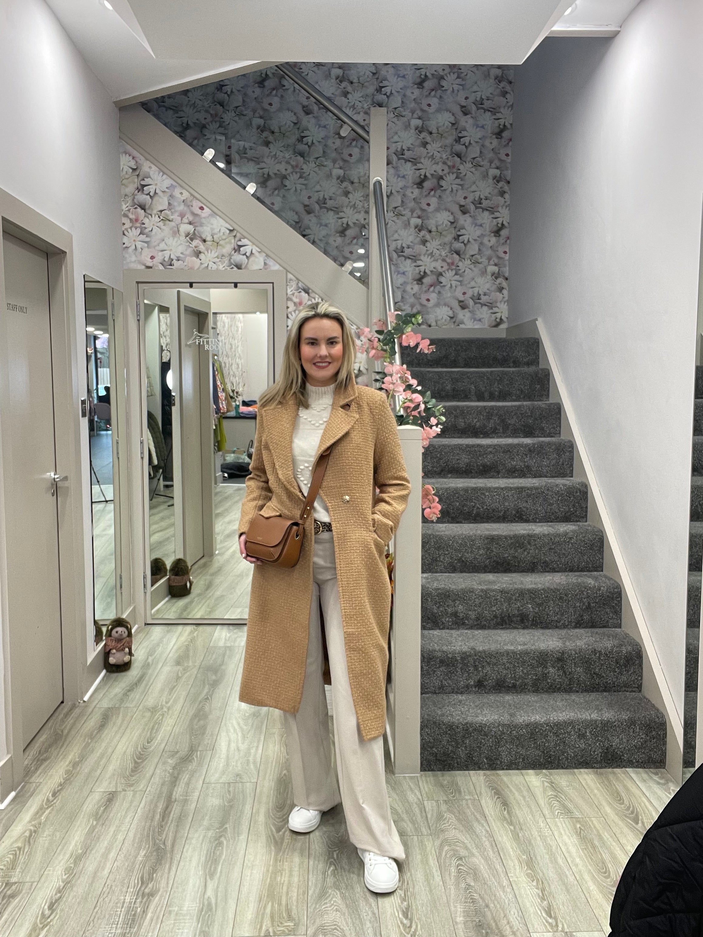 MIRA CREAM TROUSERS