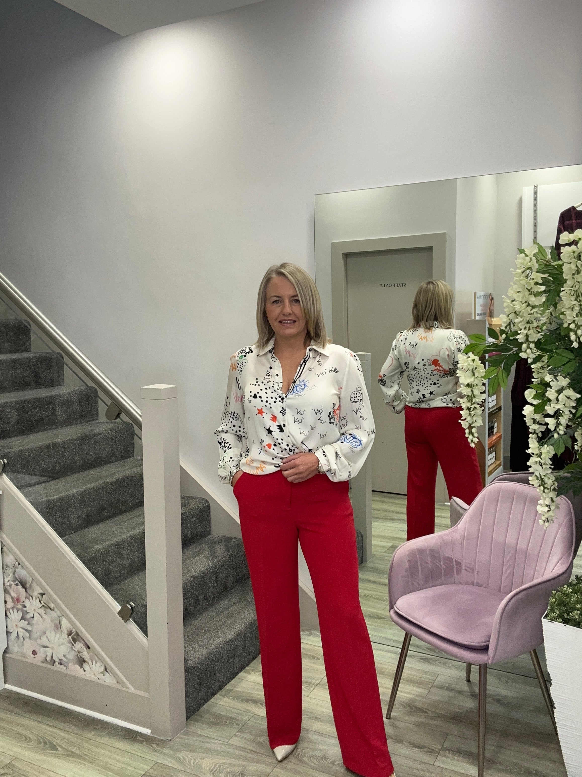 TURRES RED TROUSERS