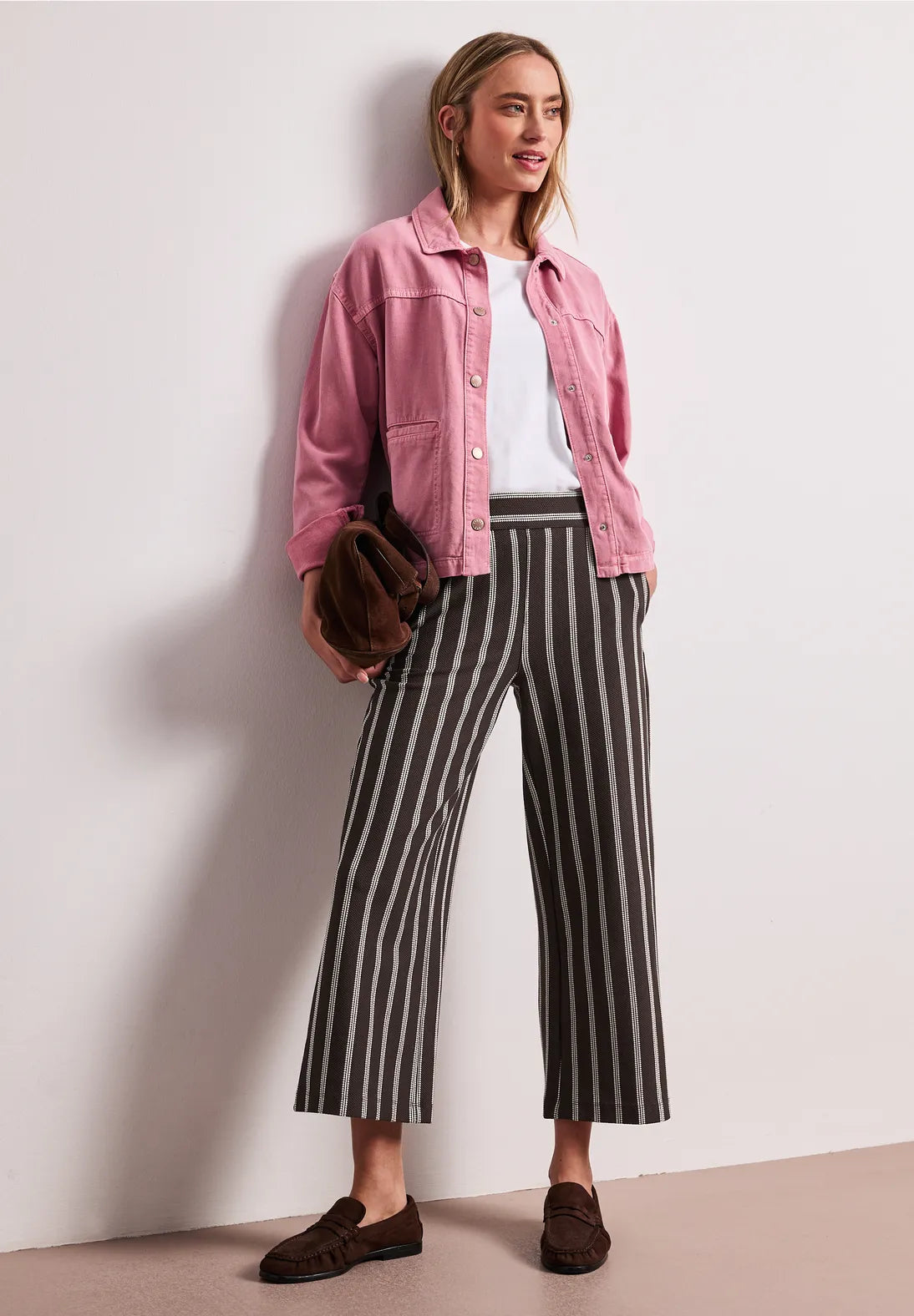 ZYLA BROWN TROUSERS