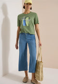 CALLY GREEN T-SHIRT
