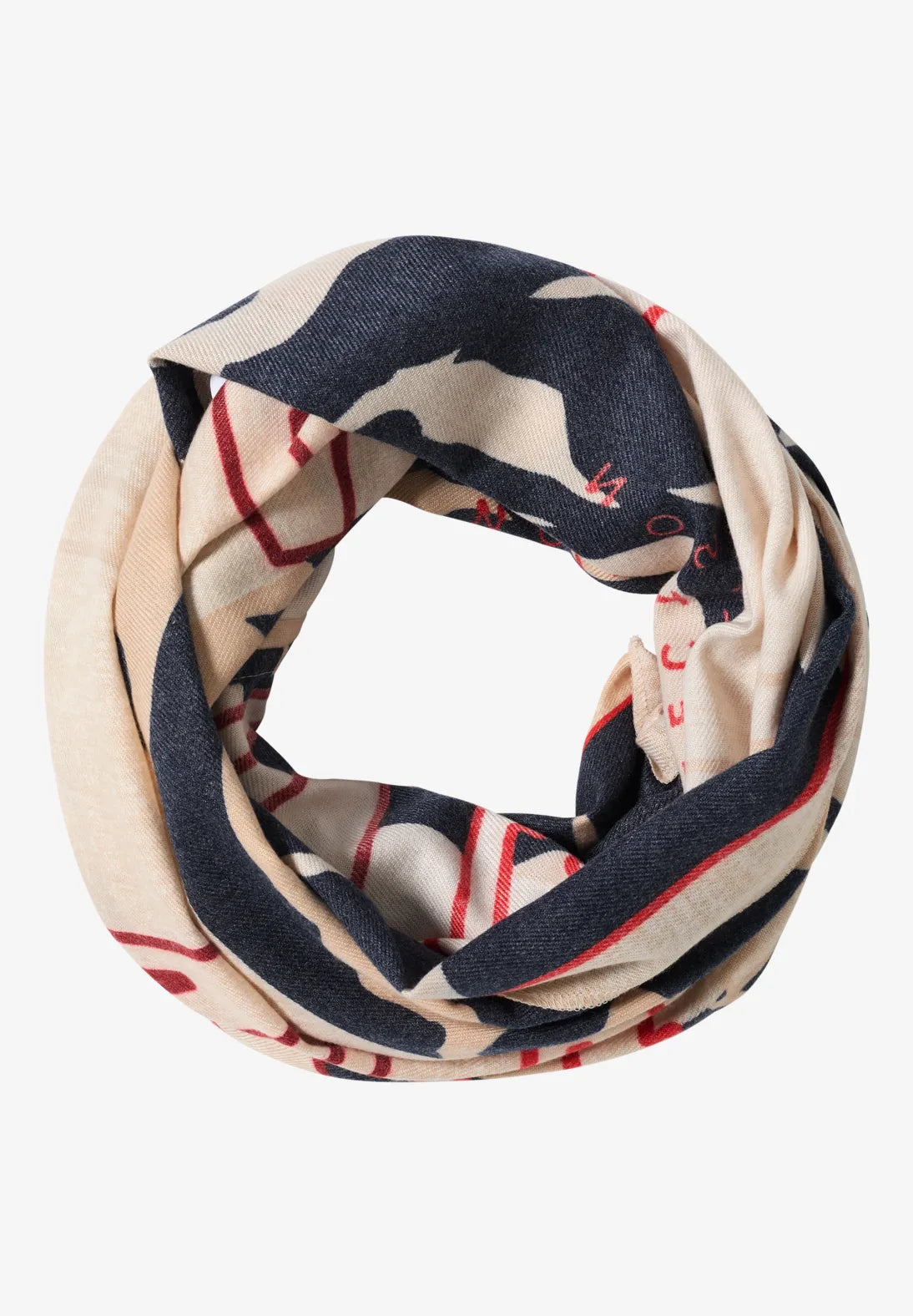 CAELYN RED SCARF