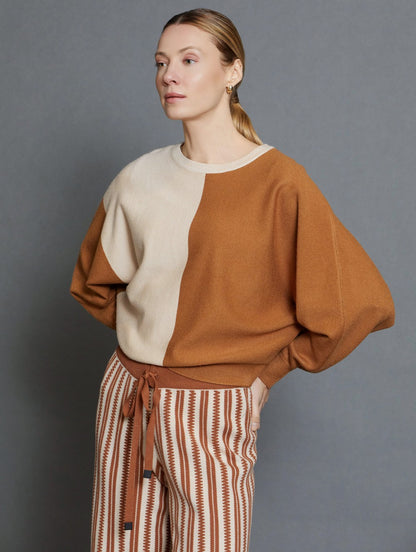 SADIE RUST SWEATER