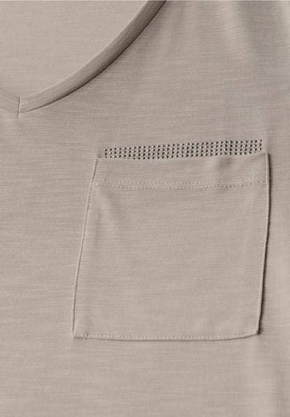 DAME TAUPE TEE