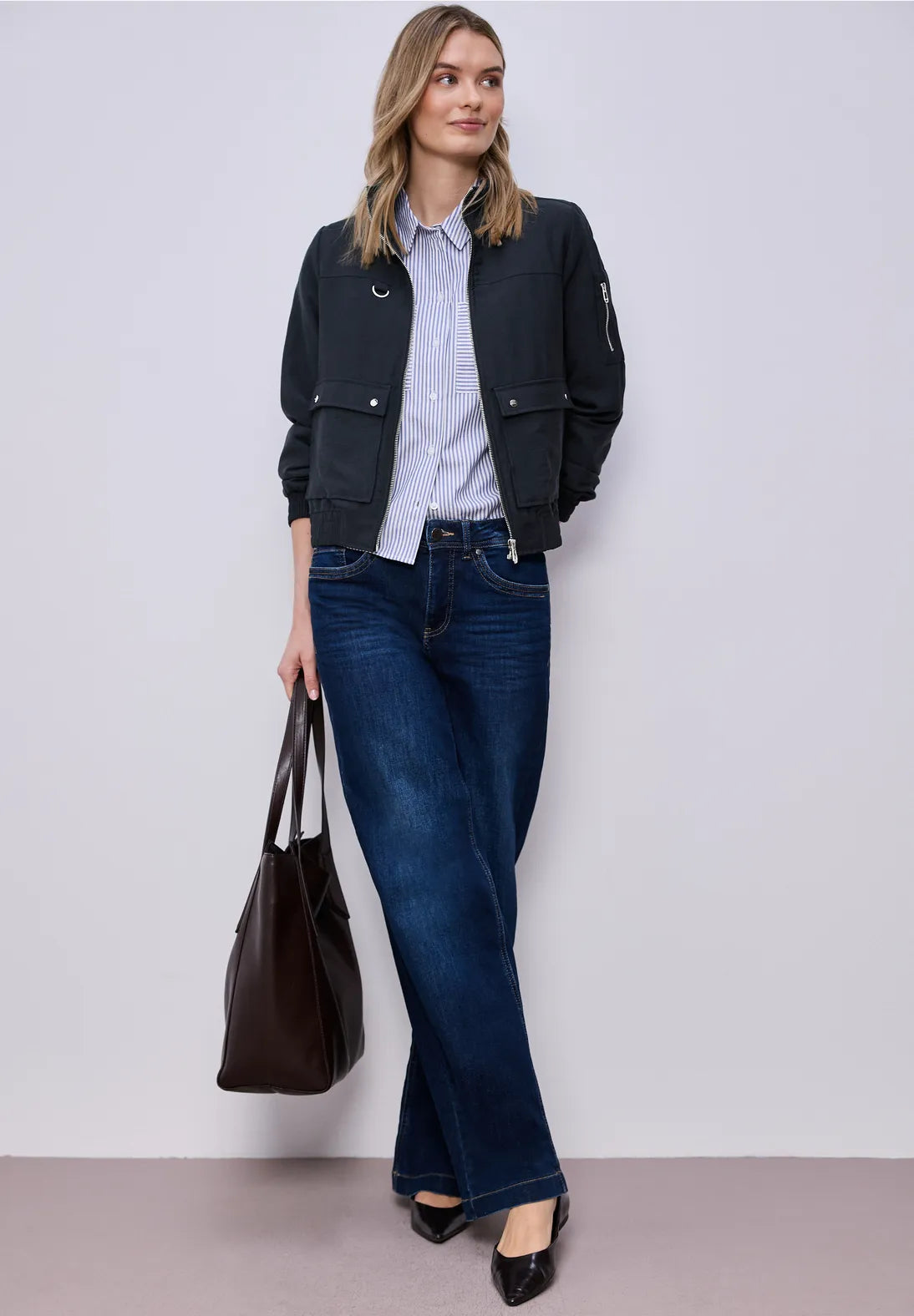 PETAL NAVY JACKET