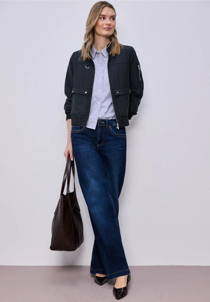 PETAL NAVY JACKET