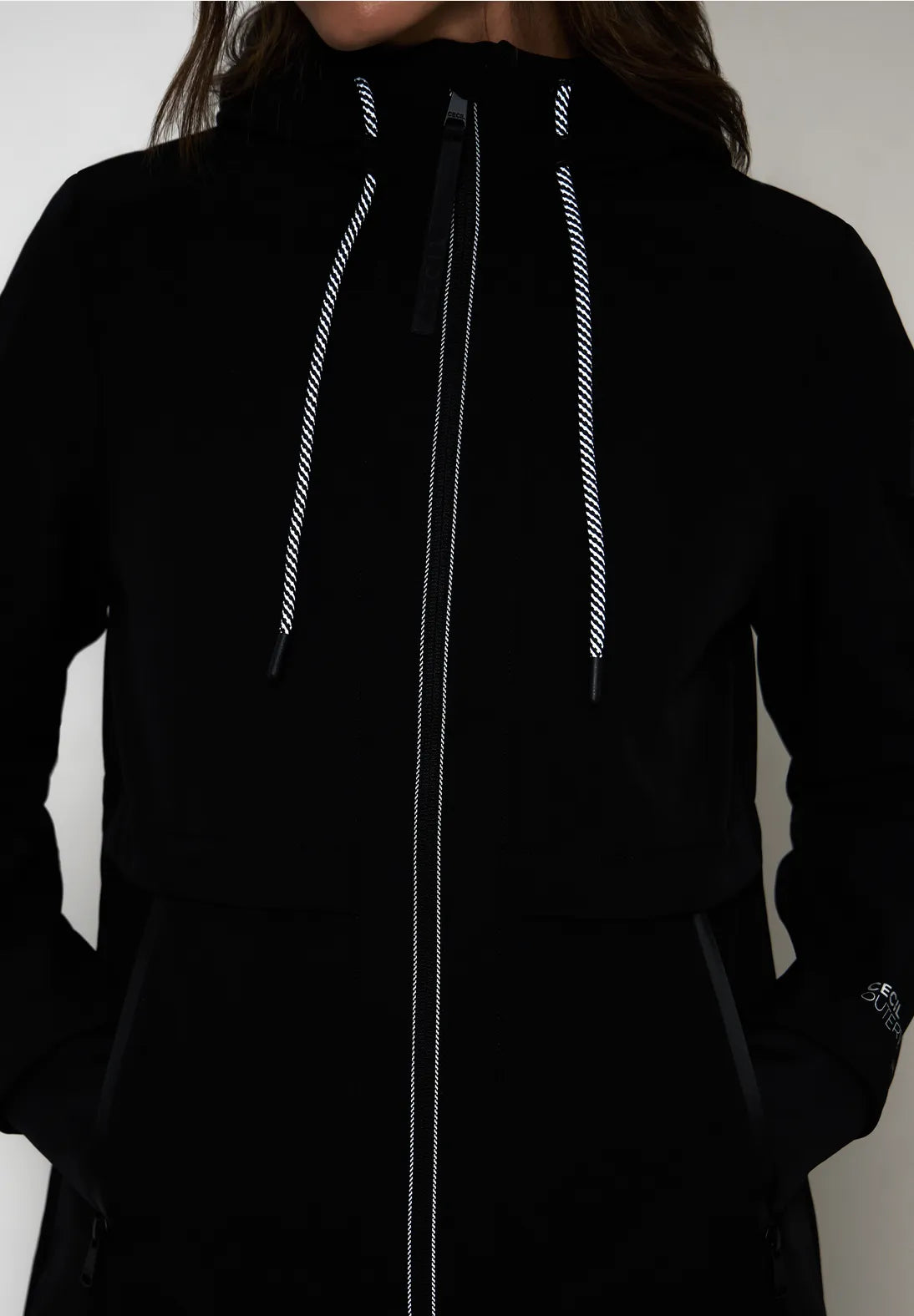 SHELL NAVY  COAT