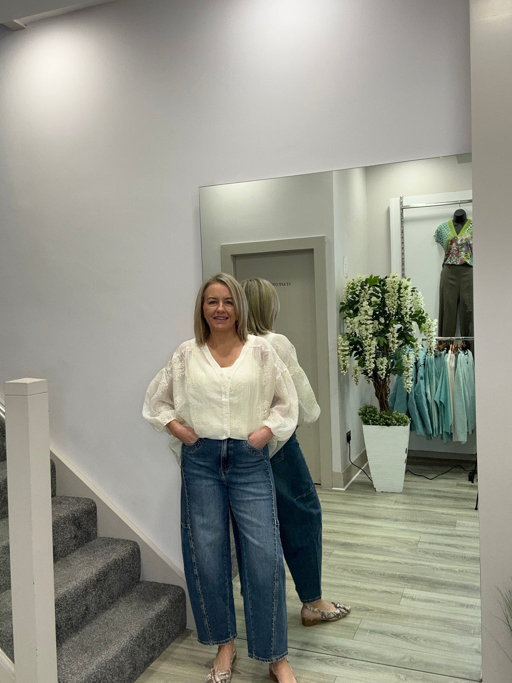 MARION CREAM BLOUSE