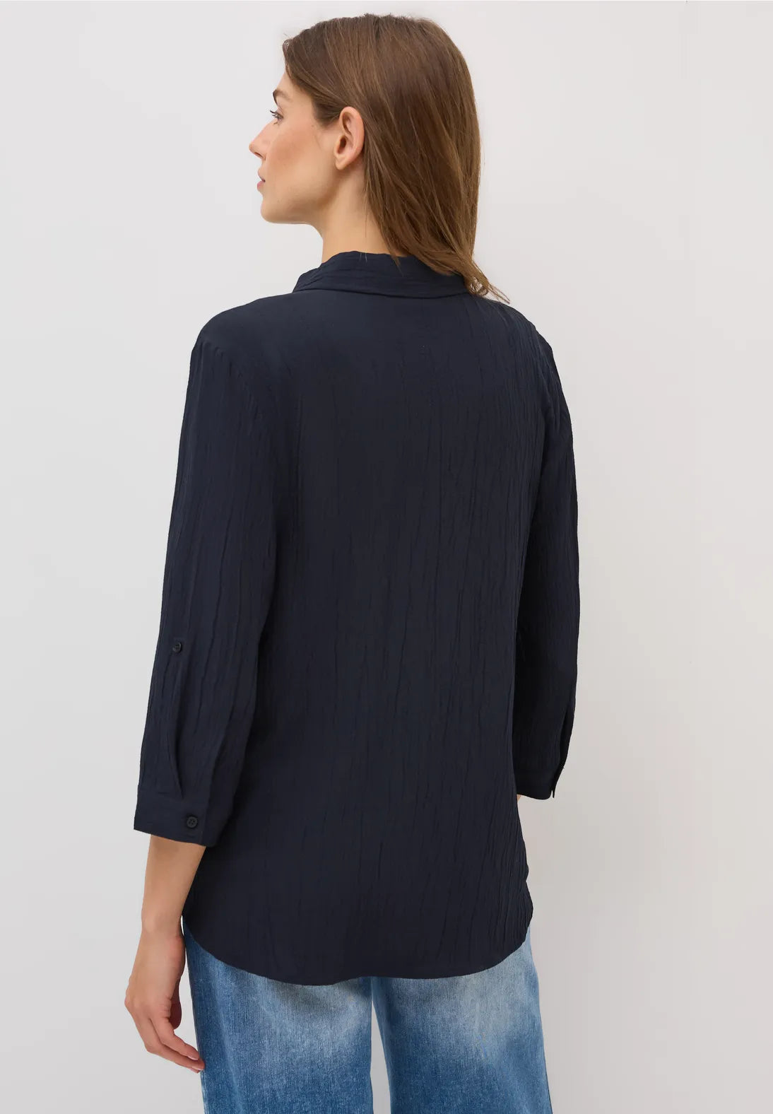 RUBY NAVY  BLOUSE