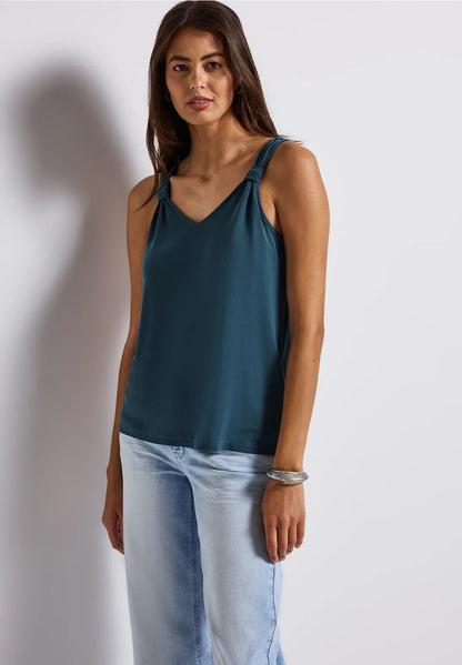 JULE TEAL TOP