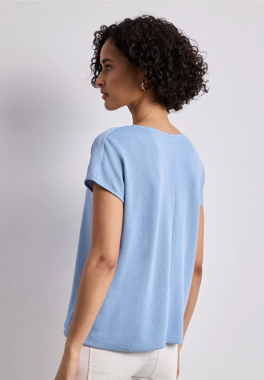 CHAZ BLUE TOP