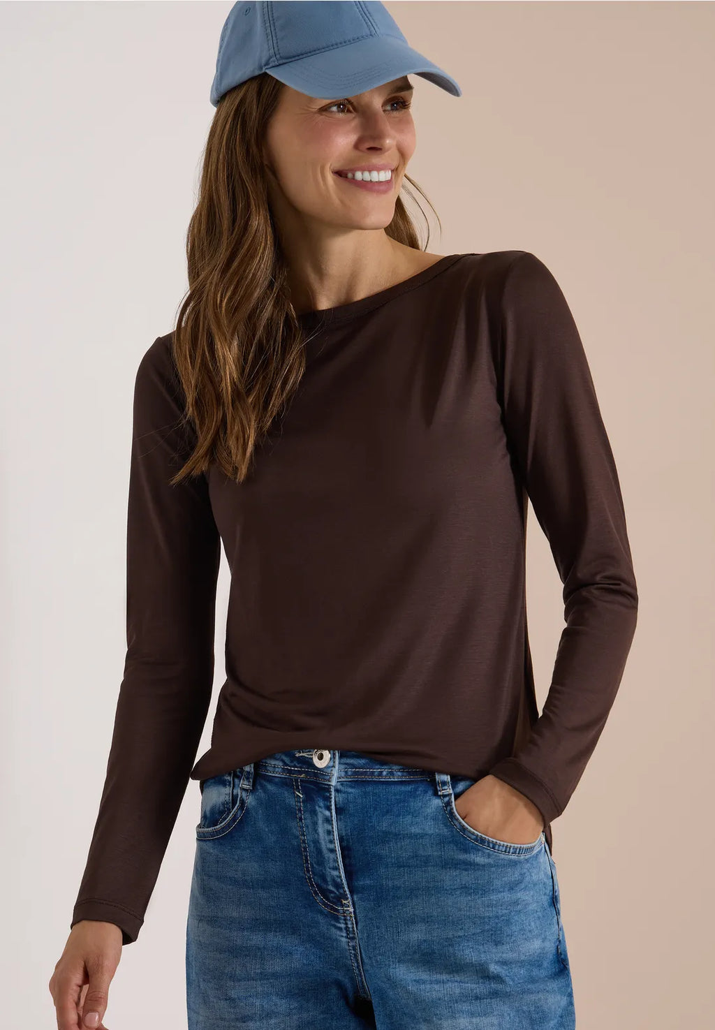 LALA BROWN TOP