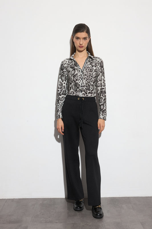 URDA BLACK TROUSERS