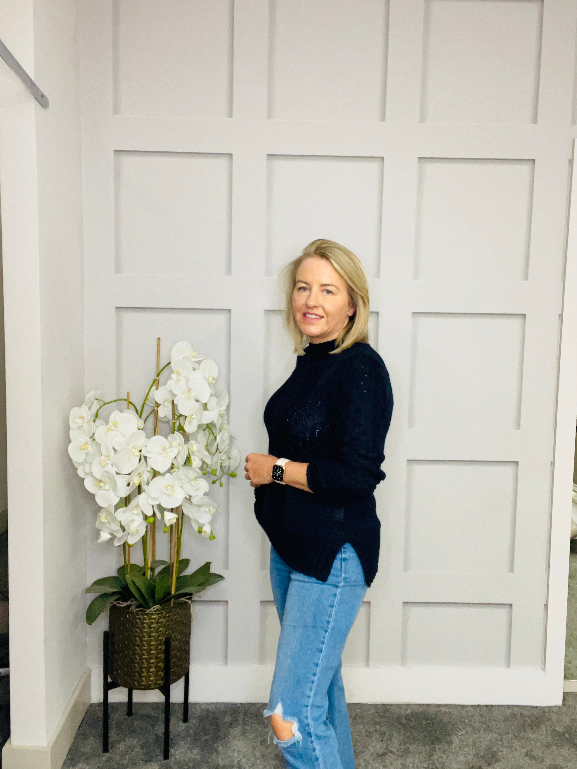 CARMO NAVY  KNIT