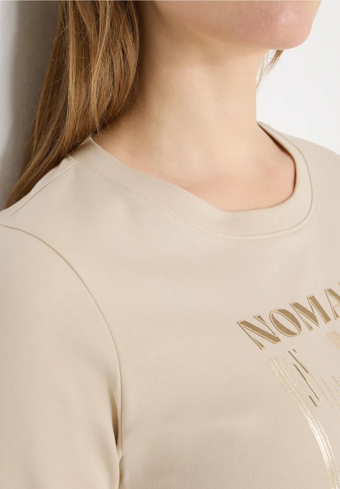ELIZA BEIGE TEE