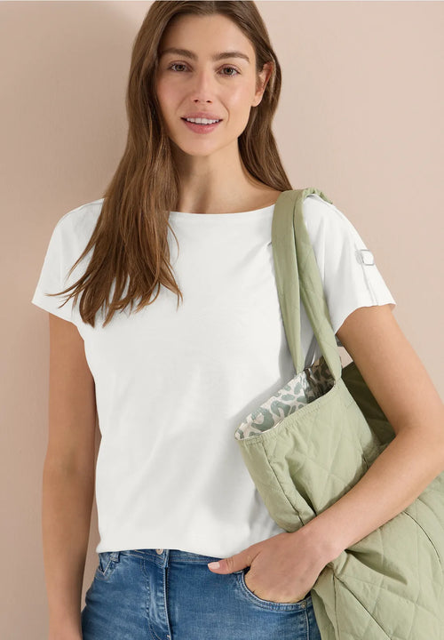 CALLIE WHITE TEE